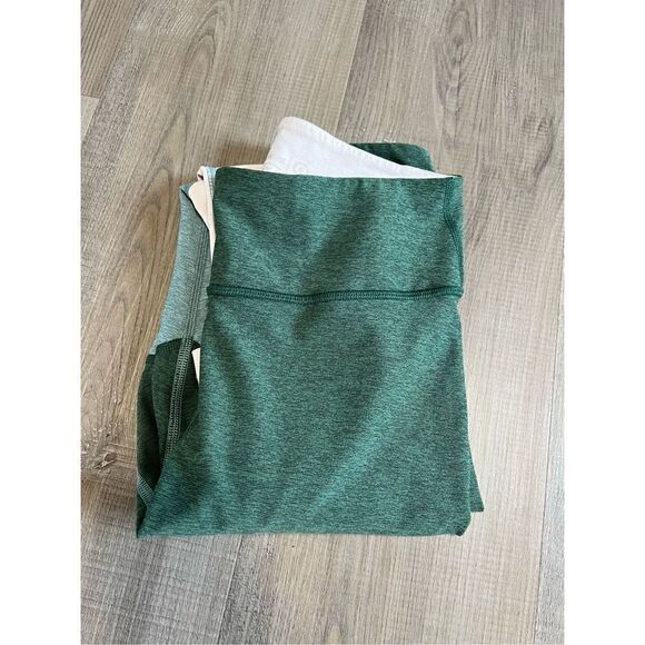 Outdoor Voices Women’s Small Springs Leggings Green Pink Yoga Run Workout - Picture 11 of 11